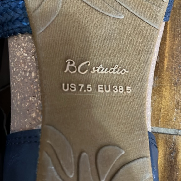 BC studio, women’s barley, cork, wedge sandals, never worn - Picture 7 of 7